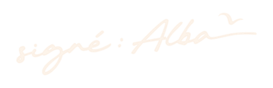 Signé : Alba